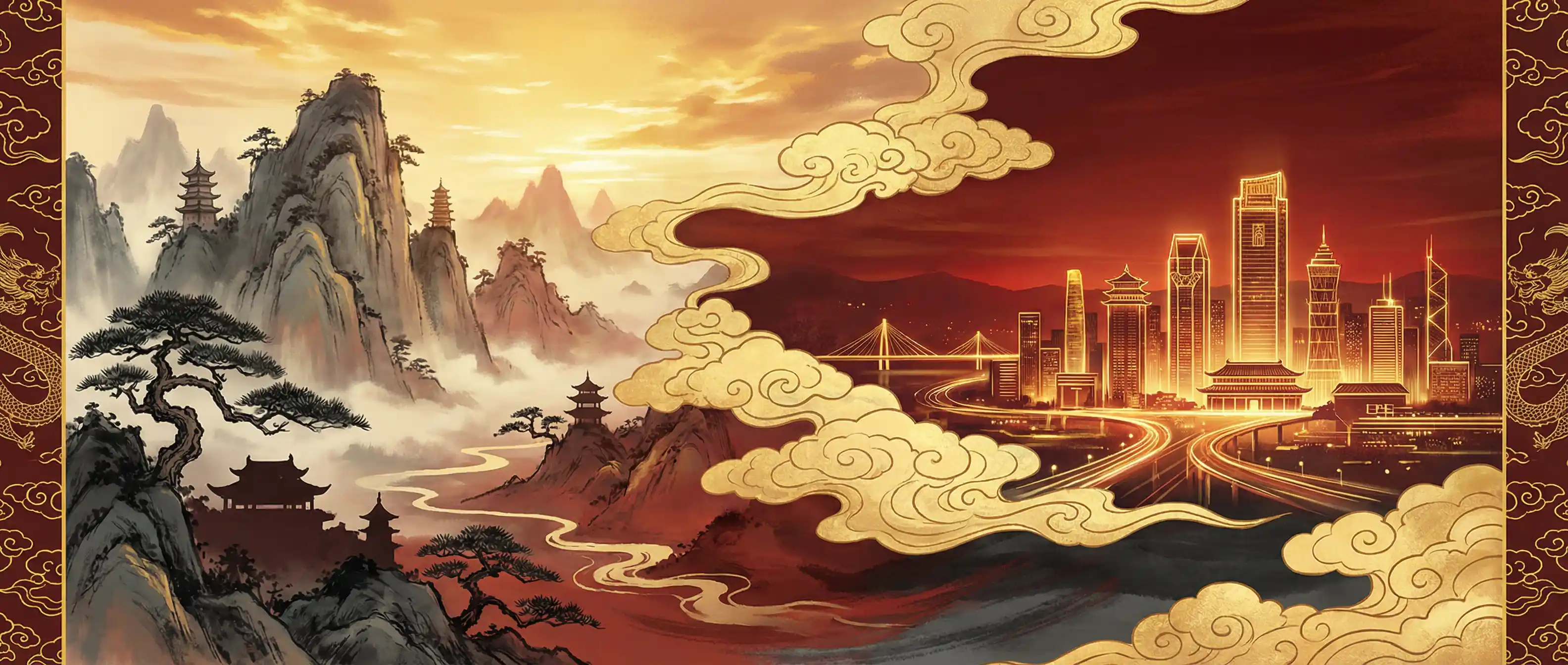 创世之旅 华风推荐横幅背景